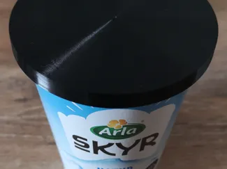 Arla Skyr Deckel zum verschließen 95mm Deckel