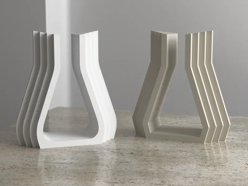 Sleek Laptop Stand – Curved & Bold Styles