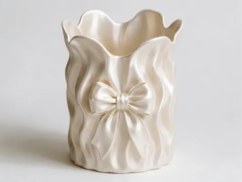 Modelo para impresión 3D: 美丽花型收纳筒 — referencia de MakerWorld