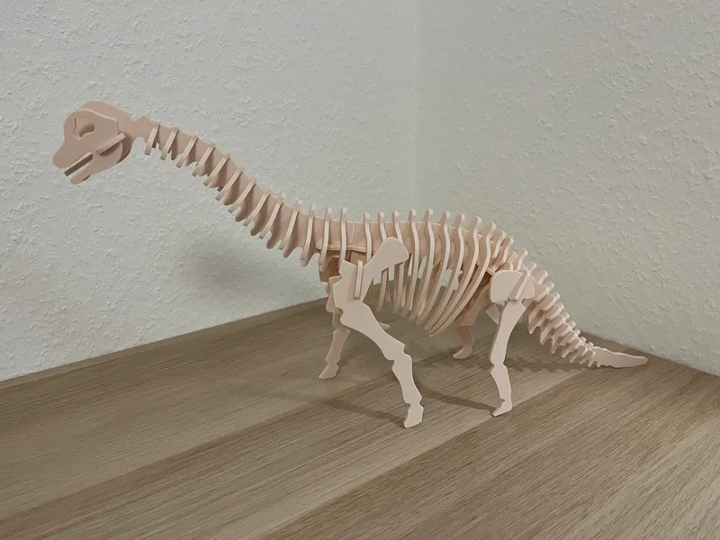 Brachiosaurus 3D Puzzle