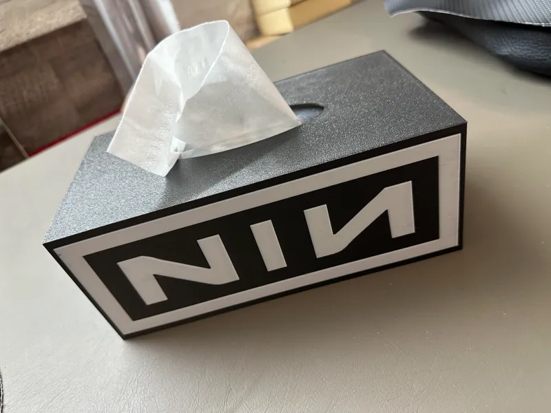 NIN Tissue Box Cover