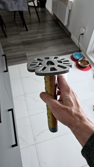 Collapsible Katana & Stand + Edo tsuba Guard PiP