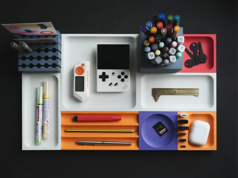 CubeForm - Modular Desk Organization System