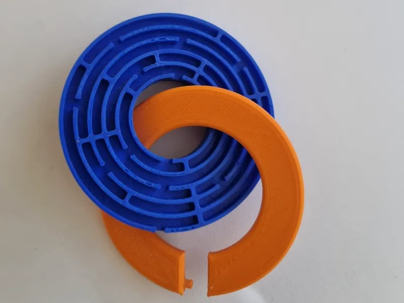 Labyrinth Disk Puzzle 