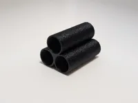 Aquarium Habitat Triple Tube Fuzzy and Smooth