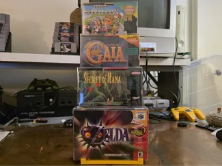 Modular SNES/N64 Boxed Game Display Stand