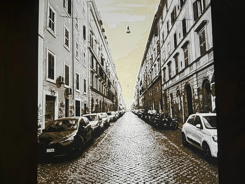 Italy Street Hueforge