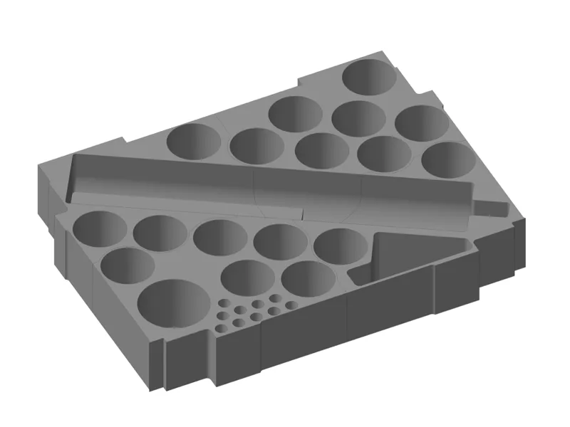 Makita MakPac 4er - Silikon Box
