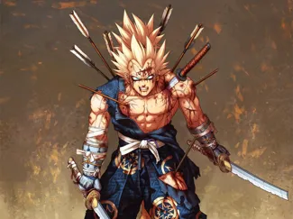 Samurai SSJ Vegeta
