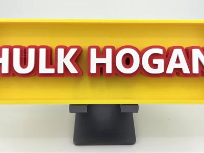 Hulk Hogan Display Box