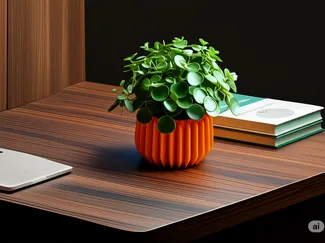 Sunburst Ribbed Planter