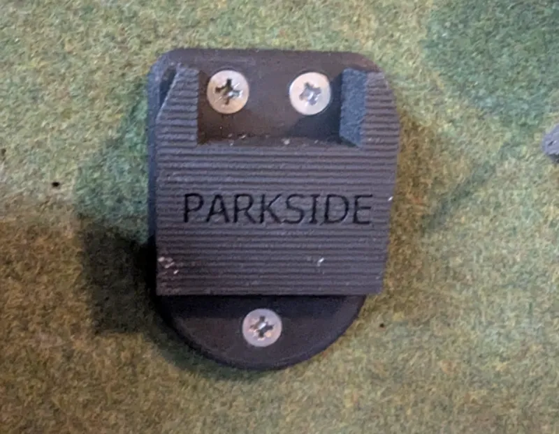 Parkside 20V Wallmount for reciprocating saw