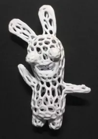 Lapin Crétin façon voronoï — photo 2