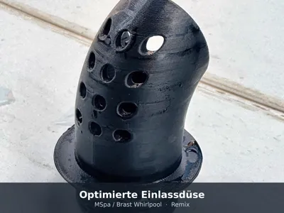 Optimized Inlet Nozzle for MSpa / Brast Hot Tub