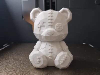 Low Polly Zombie Bear