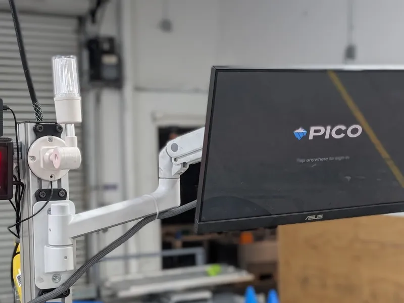 Monitor Arm Mount for 8020 extrusion