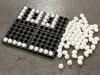 Plate 1 = Tray for 100 Nano Eggs - Plate 2 = 25 Nano Eggs