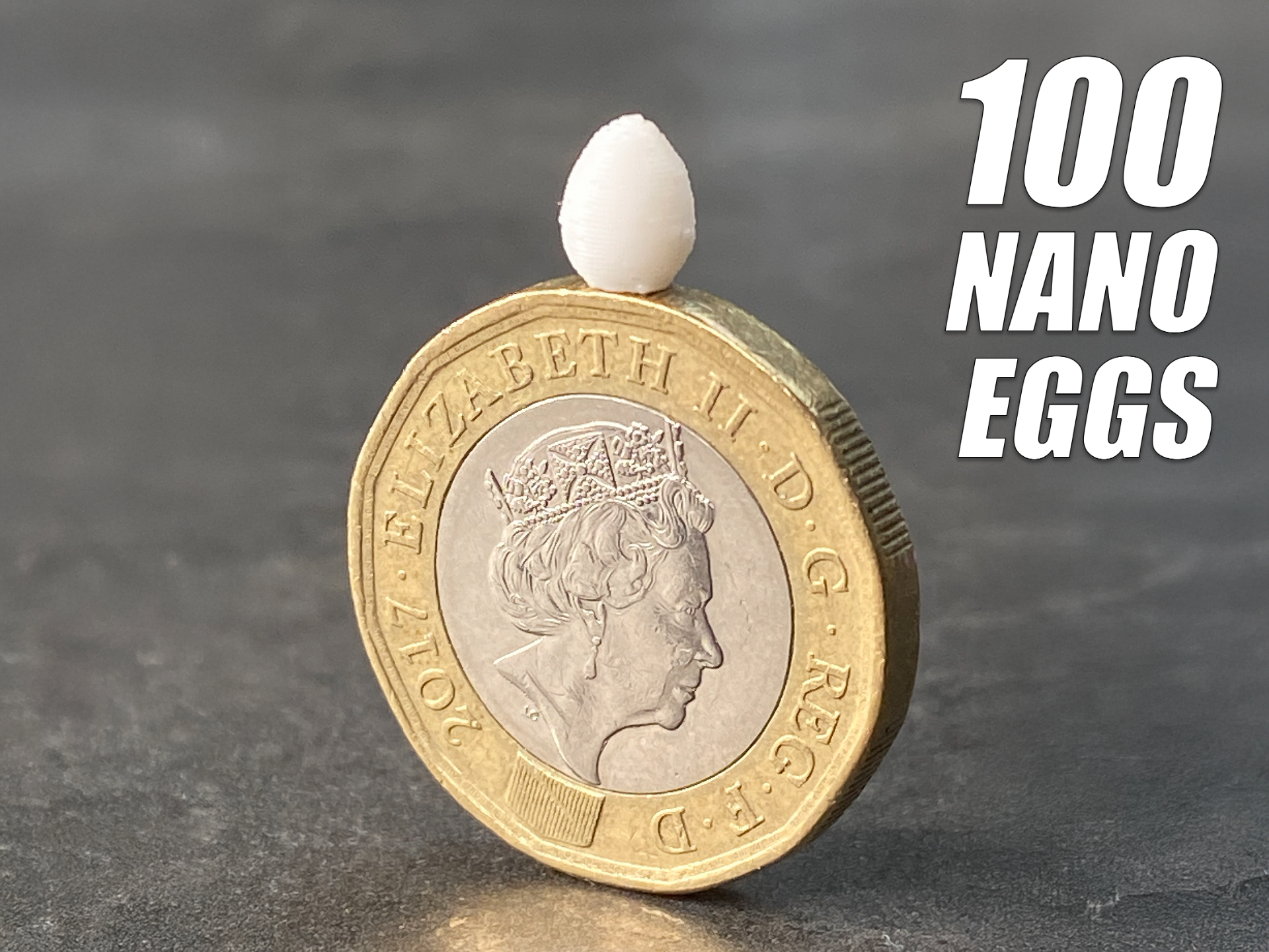 100 Nano Eggs (5mm!) - Tiny Easter Hide & Seek