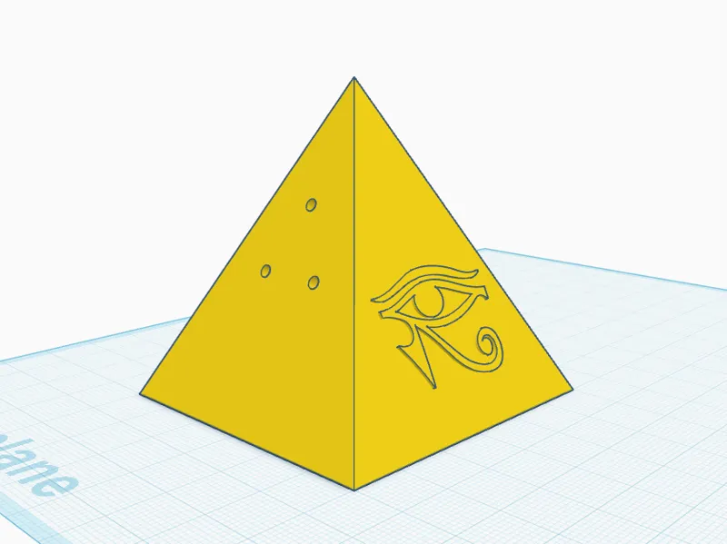 Pyramid Incense Holder