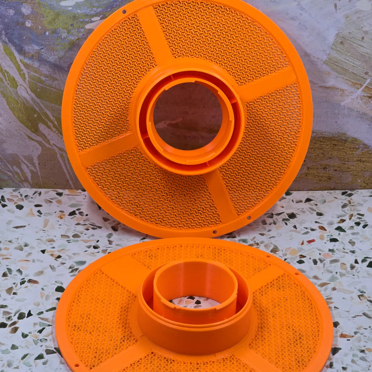 v2 GYROID Reusable Spool - Bambu Refill Compatible view 4