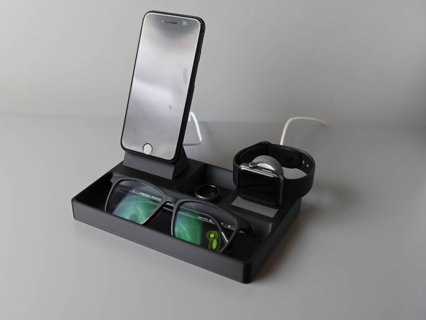 Modular Nightstand Organizer Tray