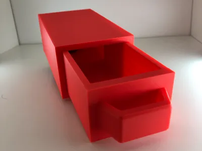 Sliding door container