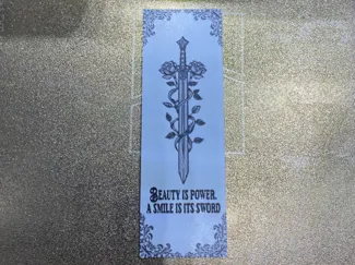 Sword Quote Bookmark