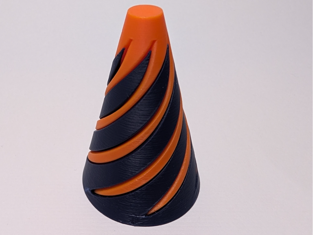 Zen Spiral Fidget (No Supports, Easy Print)
