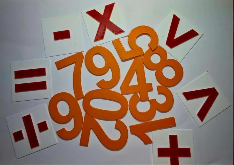 counting numbers + - =<>(počítaní čísel + - = <>)