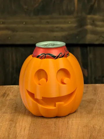 Adorno temático: Jack-O-Canturn - Pumpkin shaped 12oz can holder — vista de referencia 2
