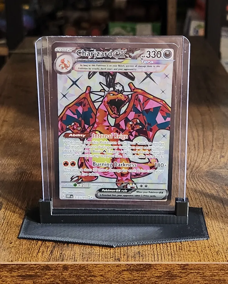 Top Loader Card Stand