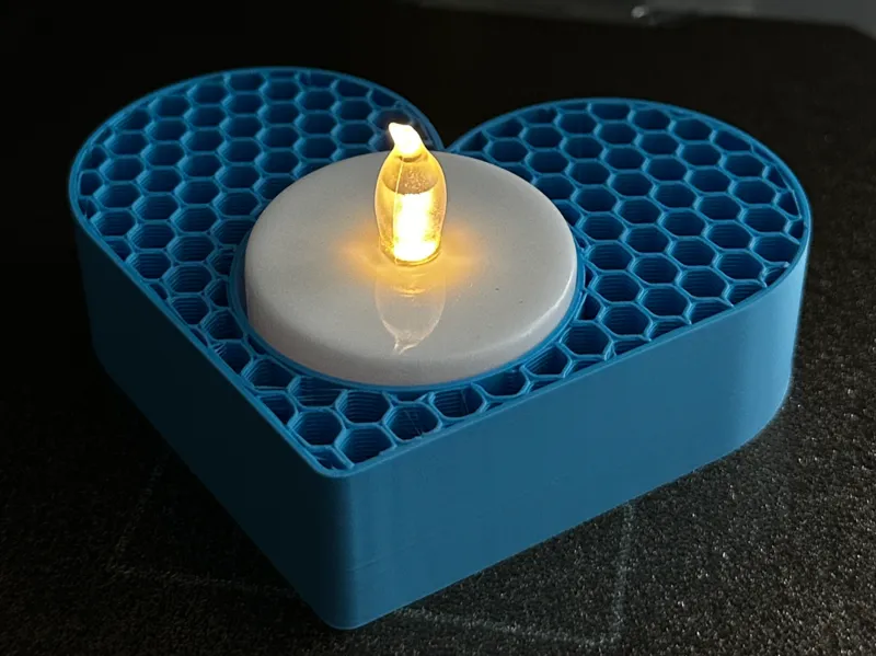 Valentines Tea Light holder 