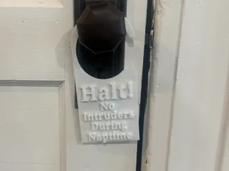 Cute Hanging Door Sign
