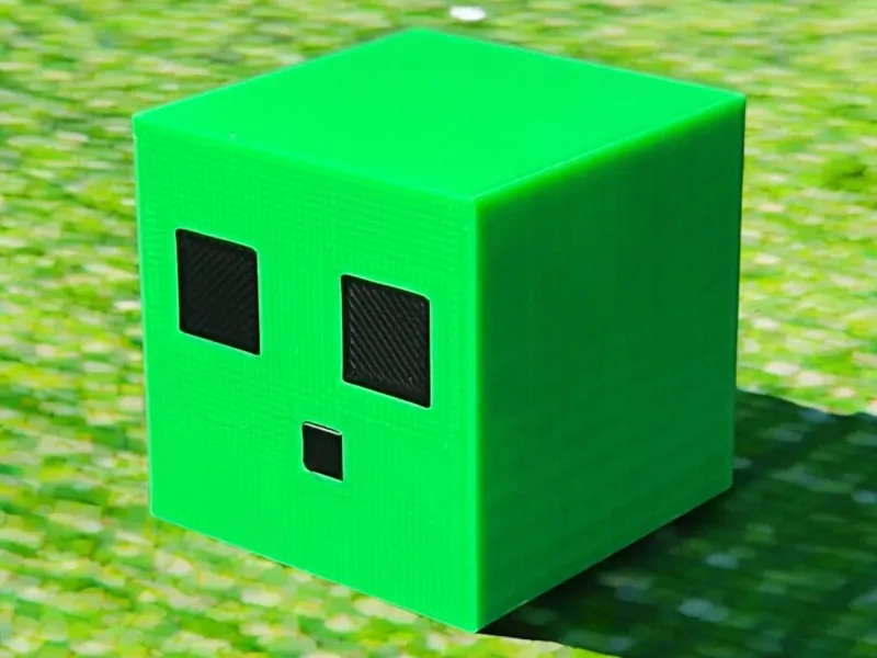 Minecraft Slime Miniature