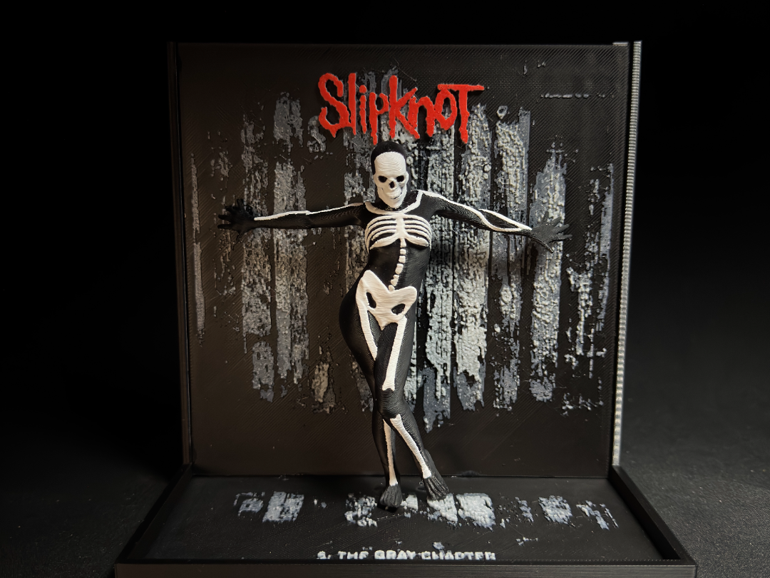 Slipknot 5: The Grey Chapter - 3D Album Cover
