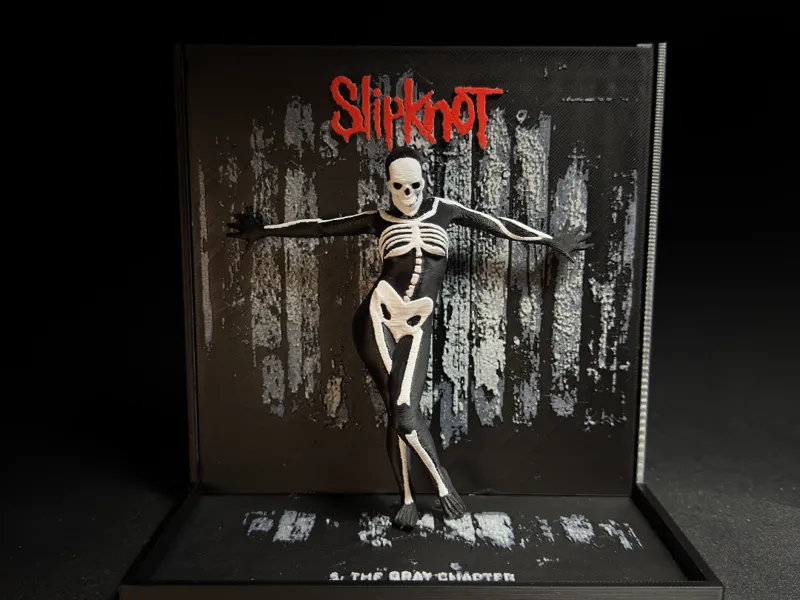 Slipknot 5: The Grey Chapter - 3D Album Cover