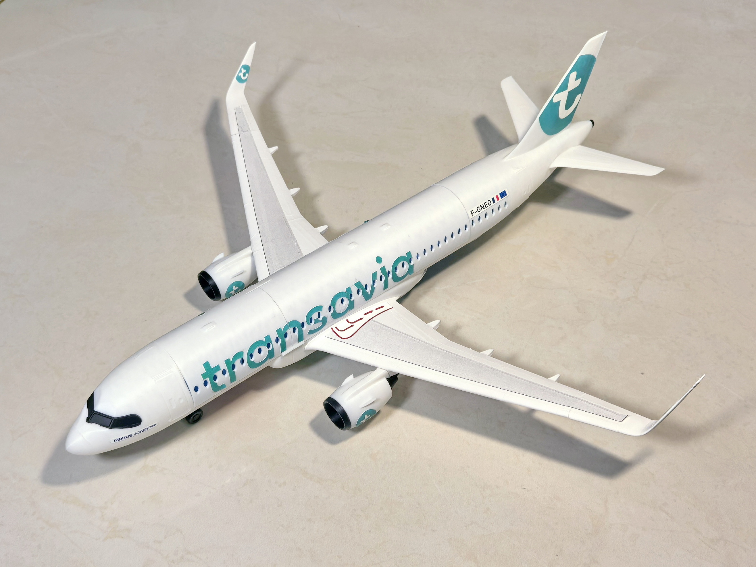 Airbus A320neo Model—Customizable Version - Free 3D Print Model