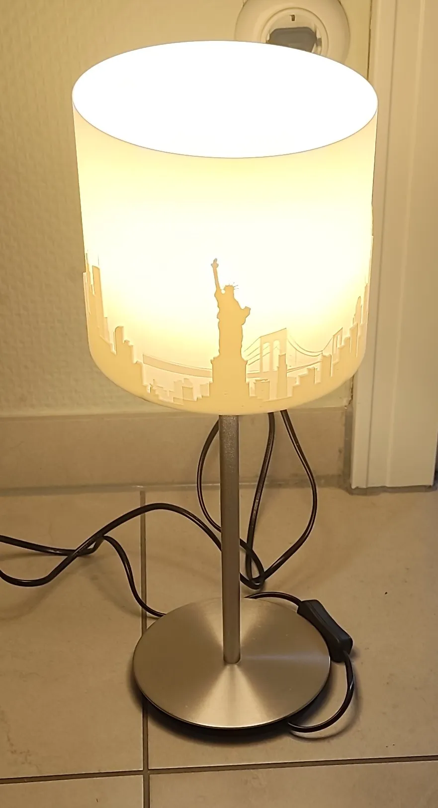 New York Skyline Lampshade for Skaftet by Die Trollschmiede MakerWorld ...
