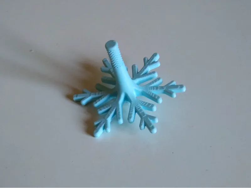Snowflake Spinning Top