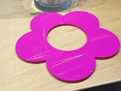 simple flower (decoration)