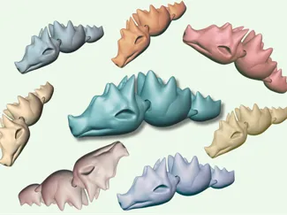 flexi baby dragon