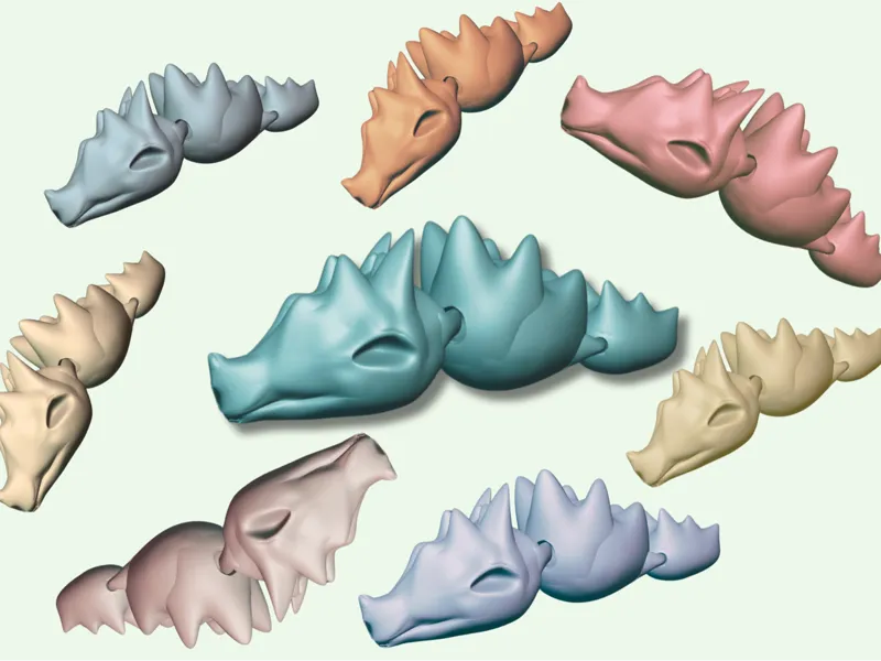 flexi baby dragon