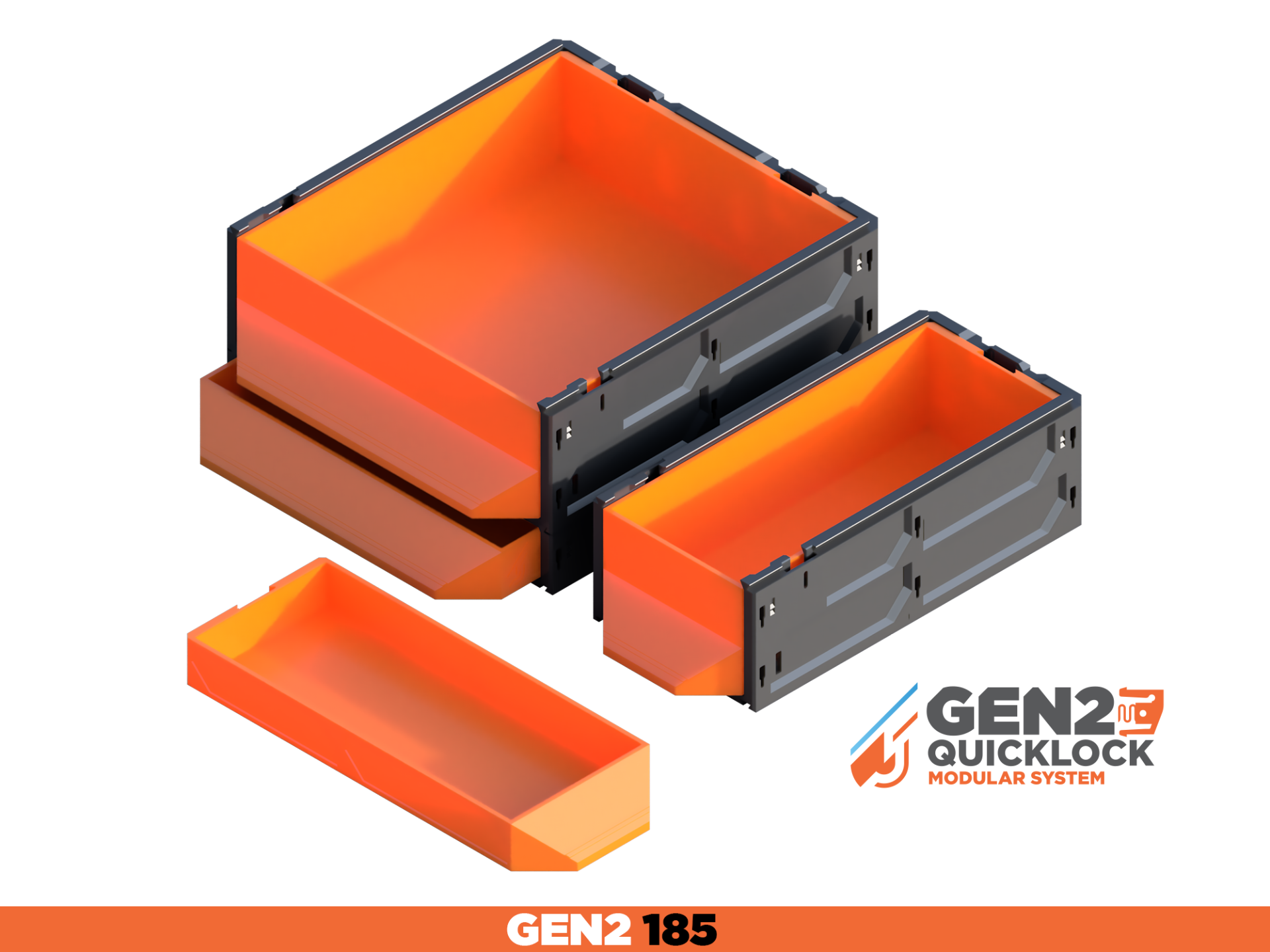 GEN2 185 Classic Drawers - All