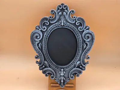 Baroque Ornamental Frame with Ornaments