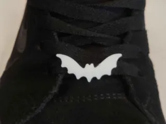 Bat shoe charm