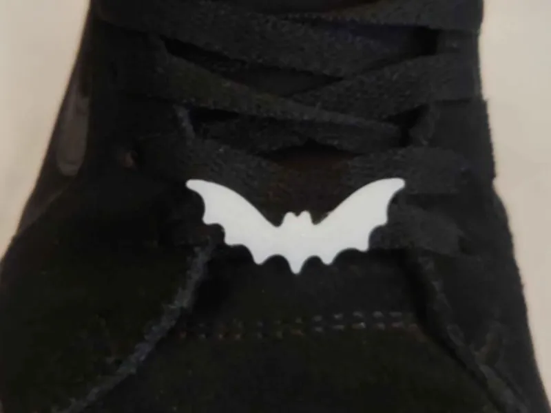 Bat shoe charm