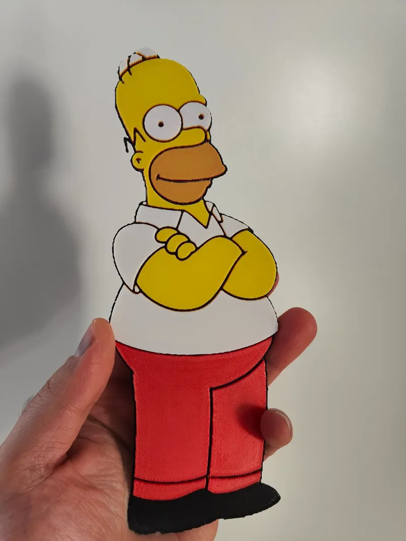 Homer Simpson Hueforge