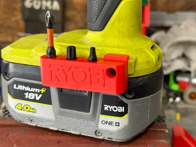 RYOBI 18V 3x magnetic bits holder 10x3 magnets