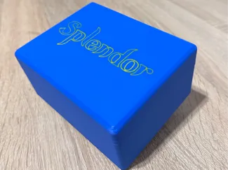 Splendor box board game with magnes