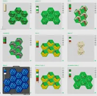 256mm plate - 6 player part set - 0.16mm layer, 10% infill